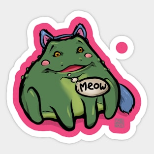 toadcat Sticker